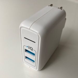 Anker PowerPort 2 Elite Dual Port USB Wall Charger, Like New Condition